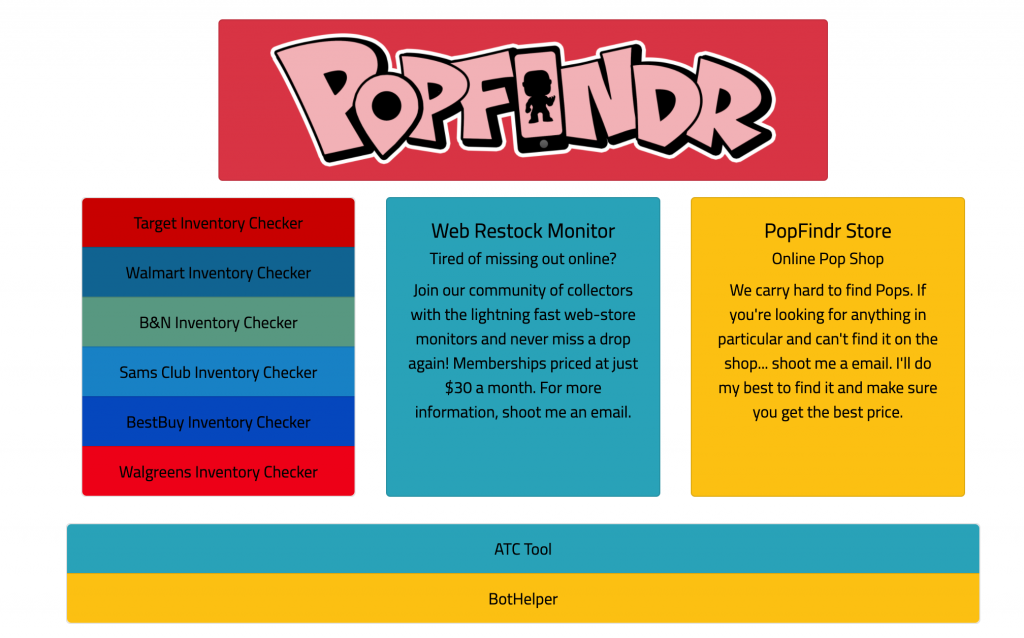 Popfindr - PopFinder Online Shopping App