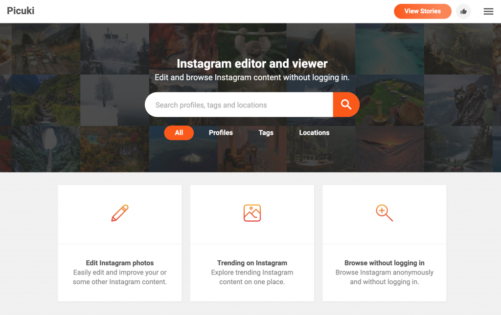 Picuki, the Instagram Editor to Simplify Your Content Creation Process