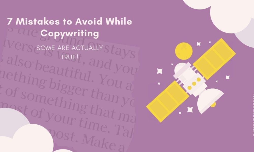 7 Mistakes to Avoid While Copywriting