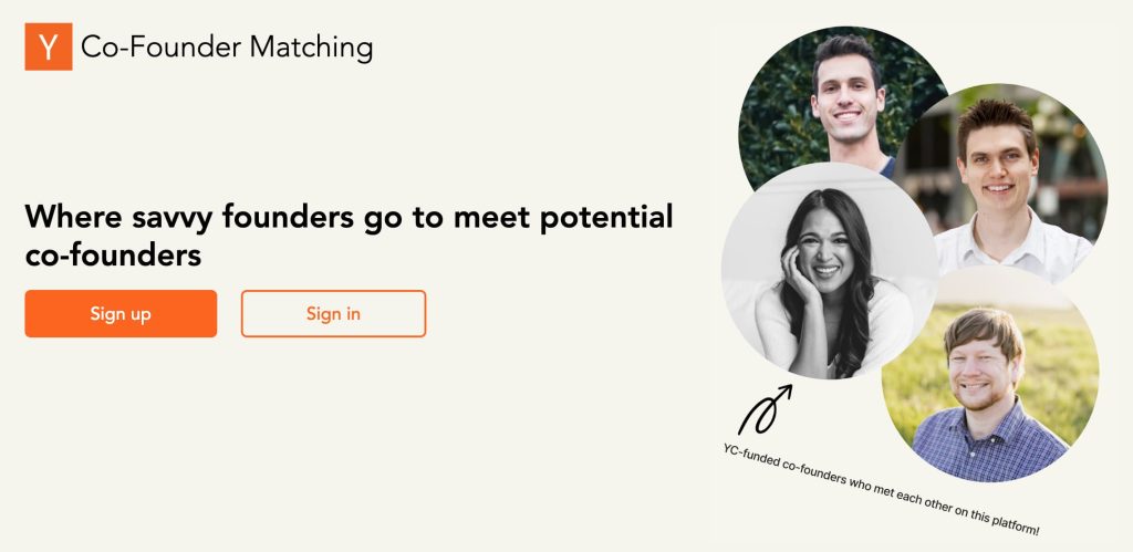 Co-Founder Matching Service on YC
